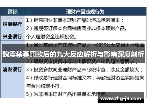 魏震禁赛罚款后的九大反应解析与影响深度剖析